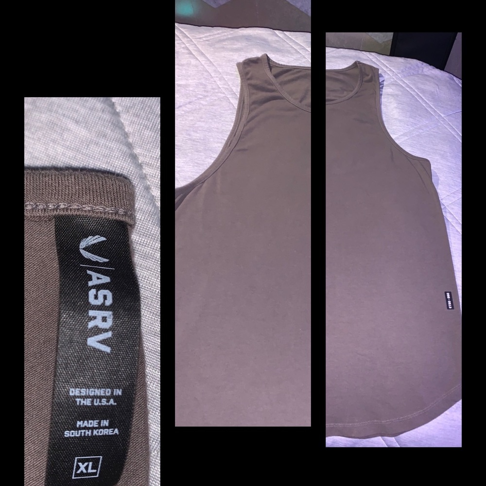 ASRV Tank Dsg -0513  Taupe -size Xl